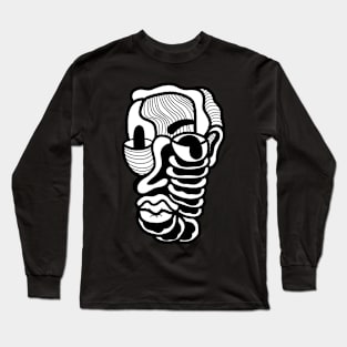 Phone Face 02 Long Sleeve T-Shirt